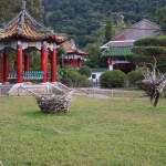 Taipei, Shilin, dans le jardin d’une des résidences de CKS