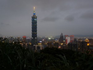 Taipei, Elephant mountain, puis Shiding
