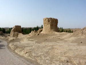 Turpan. Ancient city of Jiaohe, Flaming Mountains, Karez, Bezelik Thousand Budda caves