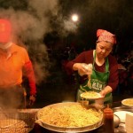 Puli. Marché de nuit de Puli, Wushe, Cinjing farm, Leshan Hot springs