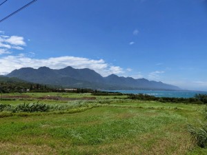 Comté de Taitung. Entre Donghe 東河鄉 et Taitung