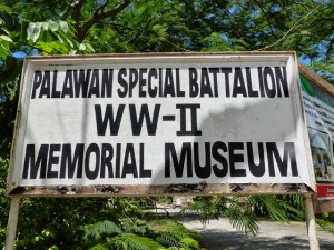 Puerto Princesa. Palawan Special Battalion WW-II Memorial Museum