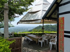 Comté de Taitung. Proches montagnes de Taitung et caféiers