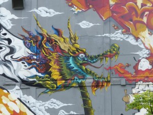 Taipei. Street art à Ximen et Youth park