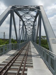 Pingtung. Dashu old railway bridge